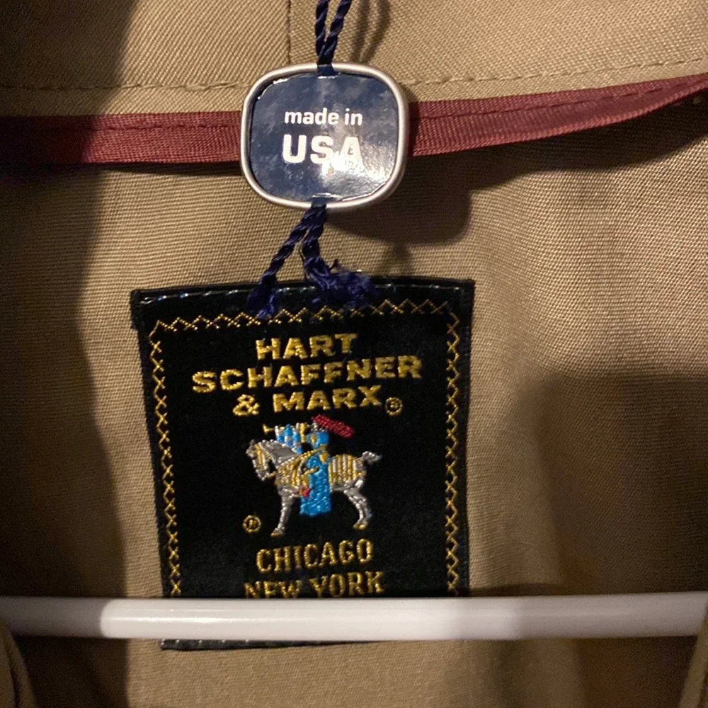 Hart Schaffner Marx Trench Coat - Picture 5 of 11